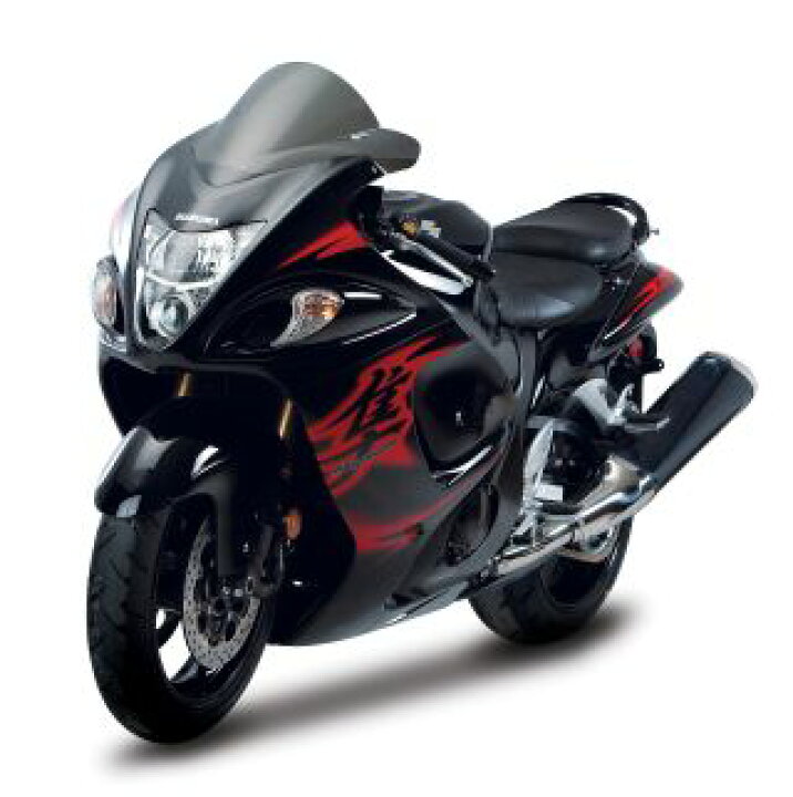 楽天市場】GSX1300R（隼）08〜16年 スクリーン ダブルバブル スモーク 