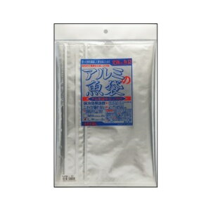 ACCEL アクセル アルミの魚袋 Lサイズ アジ サバ イカ 根魚 中型魚 2枚入 収納 保管 袋 ジップバッグ ハンドメイド用品 釣具