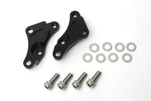 アクティブ 1470008B キャリパーサポート ブレンボ 4POT 65mmピッチ用 ブラック ZZR1100 ゼファー1100 GPZ900R ブレーキ パーツ ACTIVE
