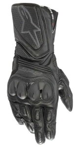 アルパインスターズ SP-8 v3 LEATHER GLOVE レザー ライディング グローブ ブラック/ブラック XLサイズ バイク 手袋 てぶくろ スマホ タッチ 対応 ツーリング アルパイン