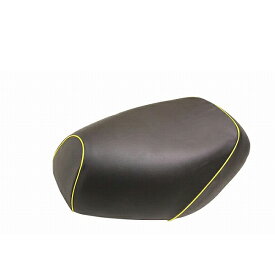 グロンドマン GR14HC10P100 グロンドマン 国産 シートカバー 黒/黄色パイピング 被せ リトルカブ アルバ gr14hc10p100