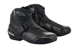 アルパインスターズ SMX-1 R v2 ブーツ ブラック EU40/25.5cm バイク ツーリング 靴 くつ 軽量