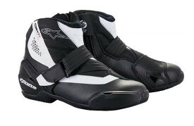 アルパインスターズ SMX-1 R v2 ブーツ ブラック/ホワイト EU41/26cm バイク ツーリング 靴 くつ 軽量