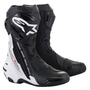 �A���p�C���X�^�[�Y 8059175376719 SUPERTECH-R VENTED B 12 �u���b�N/�z���C�g 41/26.0cm �o�C�N �I�����[�h �u�[�c �C �ʋC��