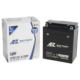 トランザルプ400V バッテリー AZバッテリー ATB12A-A-SMF AZ MCバッテリー 液入充電済 AZバッテリー atb12a-a