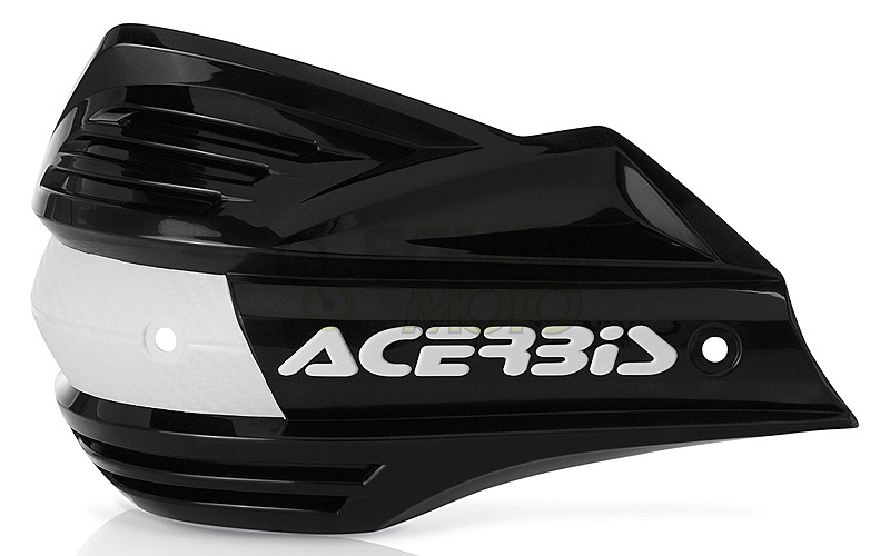 素晴らしい外見ACERBIS アチェルビス 0017632 ハンドガード用シールド Xファクター ブラック パーツ