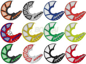ACERBIS アチェルビス 0021846 Xブレーキ フロントディスクカバー2.0 フルサイズ用 単品 マウンティングキット無 ブラック/グリーン