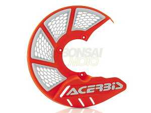 ACERBIS アチェルビス 0022264 Xブレーキ フロントディスクカバー2.0 ミニ(85cc等)用 単品 オレンジ/ホワイト
