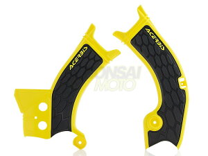 ACERBIS �A�`�F���r�X 0023070 X�O���b�v �t���[���v���e�N�^�[ �C�G���[/�u���b�N SUZUKI RMZ250(19-22) RMZ450(18-22)