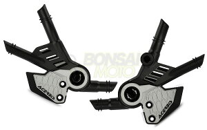 ACERBIS �A�`�F���r�X 0024555 X�O���b�v �t���[���v���e�N�^�[ �u���b�N/�V���o�[ BMW R1250GS/Adv(19-20) R1200GS/Adv(13-18)