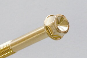 CFポッシュ 810750-045 24Kスモールフランジ六角ボルト M6X45 1PC