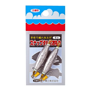 第一精工 22225 スナップタル付オモリ 5号 シンカー 仕掛け 釣具 釣り つり