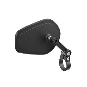 デイトナ 47891 ハイビジミラー バーエンドミラー JOINT SHIELD ブラック スリムタイプ 1個入り バイク 鏡 角度 調整