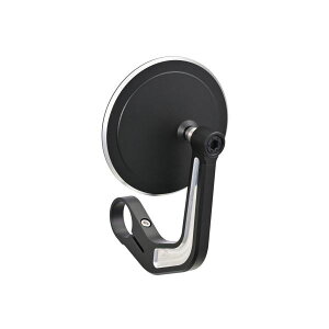 デイトナ 47912 ハイビジミラー バーエンドミラー YAIBA CIRCLE コントラストカット スリムタイプ 1個入り バイク 鏡 角度 調整