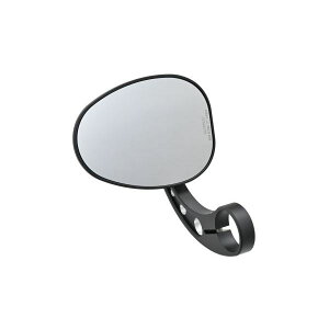 デイトナ 48101 ハイビジミラー バーエンドミラー MIKAZUKI OVAL コントラストカット スリムタイプ 1個入り バイク 鏡 角度 調整