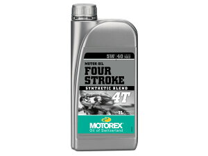 �f�C�g�i 49322 MOTOREX ���g���b�N�X FOUR STROKE 4T 5W-40 1L �o�C�N 4ST(�T�C�N��)�I�C�� 4�T�C�N�� �G���W���I�C��