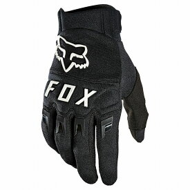 FOX フォックス 25796-018-2X ダートパウグローブ ブラック/ホワイト 2XLサイズ 手袋 伸縮性 モトクロス オフロード ダートフリーク
