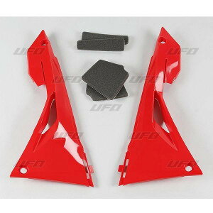 UFO UF-4685-070 �G�A�{�b�N�X�J�o�[ ���b�h CRF250R/RX '18-21 CRF450R/RX '17-20 �_�[�g�t���[�N