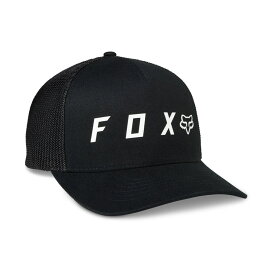 FOX アブソリュート フレックスフィットハット ブラック バイク 帽子 紫外線 カジュアル