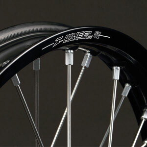 Z-Wheel W21-58911 AR1�z�C�[���L�b�g �~�j(�X�e�����X�X�|�[�N) �n�uH.�u���[/�����u���b�N/�j�b�v���V���o�[ 16×1.85�C���` ���� TC85 �o�C�N