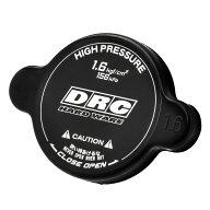 DRC ラジエターキャップ 1.6kgf/cm2 ブラック 汎用 バイク 冷却 パーツ D47-31-017