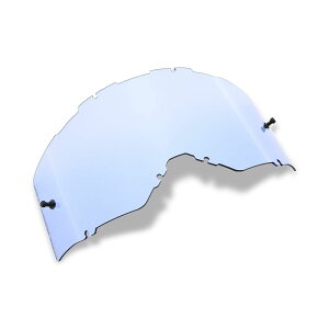 ダートフリーク FOX 33302-002-OS インジェクションシングルレンズ VLS エアースペース/メイン 2025- ブルー 1枚入り バイク G5506