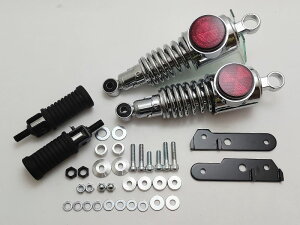 ドレミコレクション 35204 フェイクツインショック 4本エキゾーストマフラー用 Z900RS/CAFE アクセサリー ドレスアップ 外装 パーツ