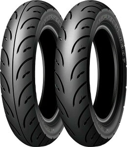 ダンロップ 332877 ランスクート D307F 110/70-12 47L フロント チューブレス バイアス 二輪車用タイヤ バイクタイヤ スクーター ミニバイク