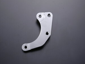 Gクラフト 33147 KSR1.2フォークステム用 キャリパーサポート カニブレンボ シルバーアルマイト