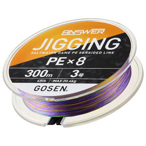 GOSEN �S�[�Z�� GJA852012 �A���T�[�W�M���O PE×8 �}���`�J���[ 1.2��(25lb) 200m �ނ莅 ���C�� �n���X �\���g�E�H�[�^�[ �ނ� �� �ދ� 012961