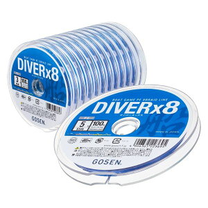 GOSEN S[Z GBD8510100 _Co[X8 }`J[ 10(105lb) 100m 1 ނ莅 C nX PEC D ނ  ދ 223756