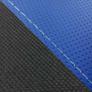 グロンドマン GH5568HC2646S0 国産シートカバー 張替タイプ エンボスブルー・スベラーヌブラック(ツートン)/透明ステッチ グロム JC61前期