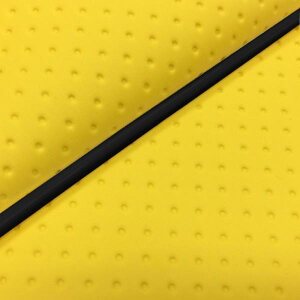 グロンドマン GH27YC400P10 国産シートカバー 張替タイプ フルエンボスイエロー/黒パイピング ジョグC バイク/二輪車用