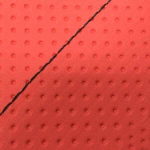 グロンドマン GH28YC270S10 国産シートカバー 張替タイプ エンボスレッド/黒ステッチ BJ(ベーシックジョグ) バイク/二輪車用