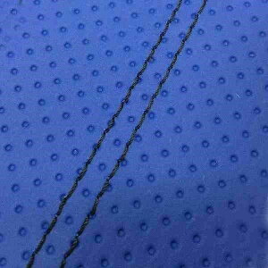 グロンドマン GH46HC260SW10 国産シートカバー 張替タイプ エンボスブルー/黒ダブルステッチ ジャズ(AC09) バイク/二輪車用