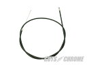 V-TWIN 36-0112 スロットルケーブル ユニバーサル 60インチ ガッツ クローム 36-0112