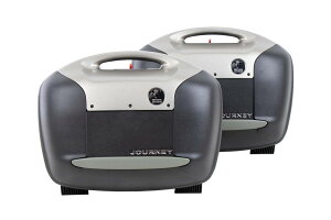 ヘプコ&ベッカー 610080-00-01 サイドケース JOURNEY/ジャーニー ブラック/チタン 42L 左右セット サイドバッグ 鞄 カバン HEPCO&BECKER