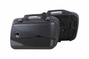 ヘプコ&ベッカー 610233-00-11 サイドケース JUNIOR FLASH/ジュニアフラッシュ ブラック/ブラック 30L 左右セット サイドバッグ 鞄 カバン HEPCO&BECKER