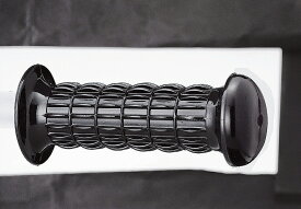 キジマ KIJIMA 201-4901 クラシックミニグリップ 非貫通タイプ ブラック 全長121mm 22.2mmハンドル用 汎用 キジマ 201-4901