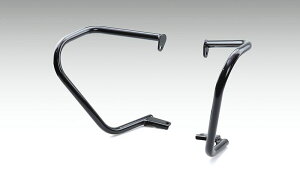 キジマ 405-241 エンジンガード ブラック GROM グロム 転倒 保護 外装 カスタム パーツ