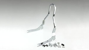 キジマ HD-08404 シーシーバー デタッチャブルマウント クロームメッキ 370mm ソフテイル 背もたれ タンデム 2人乗り ハーレー