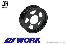 KN企画 KN-W1235BK-MS WORK Gee9s コラボレーションホイール タイプMS ブラック 12inch/3.5J