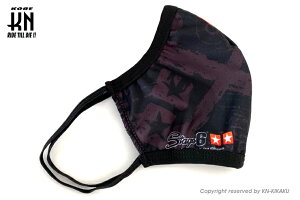 KN S6-0891BK STAGE6 COMMUNITY MASK R/T }XN POLYESTER ubN