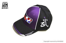 KN企画 02C01110-KN UmaRacing SIGNATURE CAP 紫 フリーサイズ バイク 帽子 紫外線