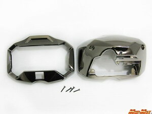 マッドマックス MM19-0245BC スピードメーターカバー ライトブラックメッキ ズーマーX ドレスアップ パーツ MADMAX