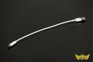 マッドマックス MM50-0378-03 TYPE-Cアダプタ ケーブル 充電器 android新型 ホワイト 190mm 1本 スマホ 携帯 充電 データ転送 アンドロイド MADMAX