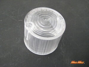 マッドマックス 20-1390LW 丸型ヨーロピアンウインカーレンズ クリア 1個 汎用 ウィンカー 指示器 パーツ MADMAX