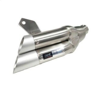 マッドマックス IX-XB5306V IXIL(イクシル) スリップオンマフラー 430mm マットポリッシュ L2X デュアルラウンド 45mm ベネリ TNT125
