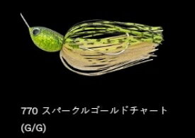 ノリーズ ウインドレンジ 770/スパークルゴールドチャート(G/G) 5/8oz ルアー 疑似餌 バス 釣具 釣り フィッシング