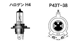 M&H マツシマ 16HS6K H4 12v 60/55w S2 スーパーゴースト6000 M&H 電球 バルブ